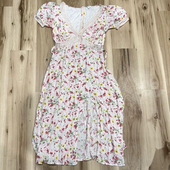 Revolve LPA Davenport Dress in Florenza Print Women’s Small - Picture 2 of 4